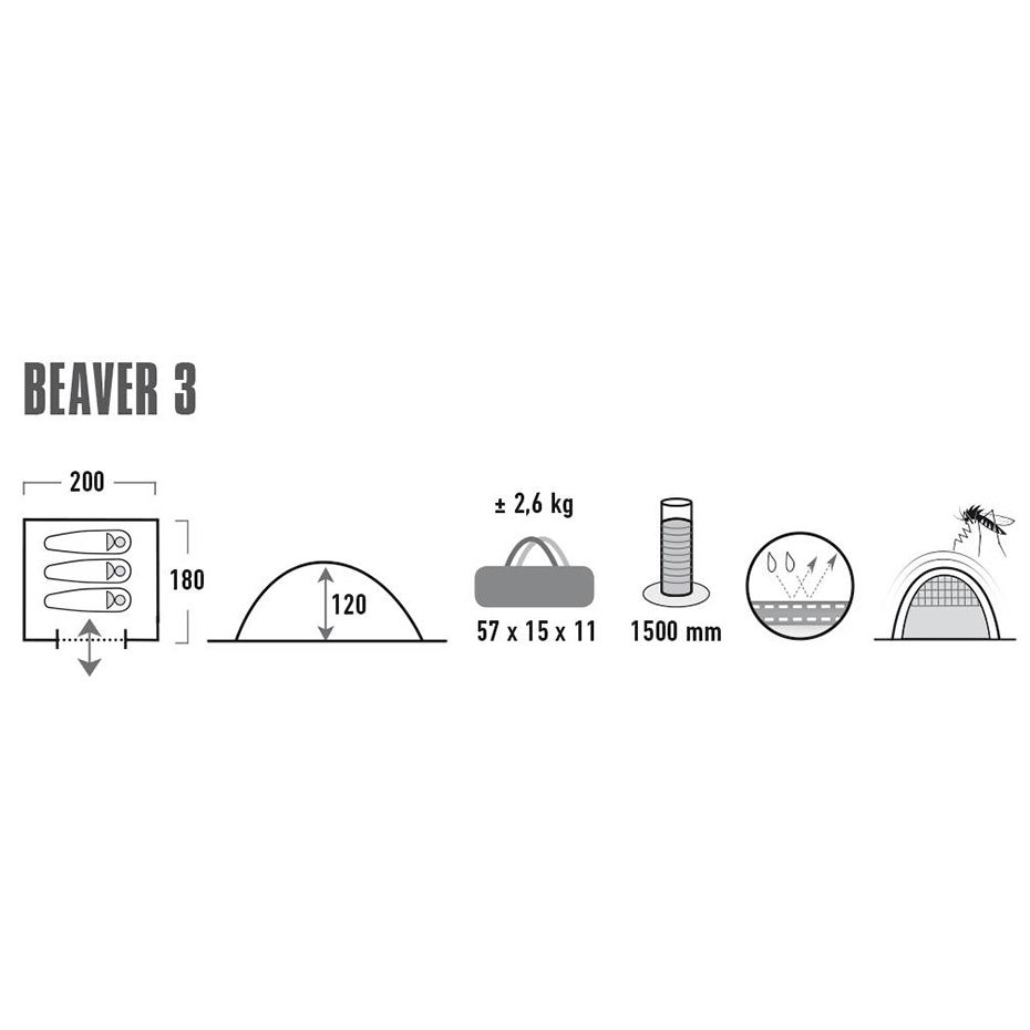 High Peak Cort Beaver 3 10320