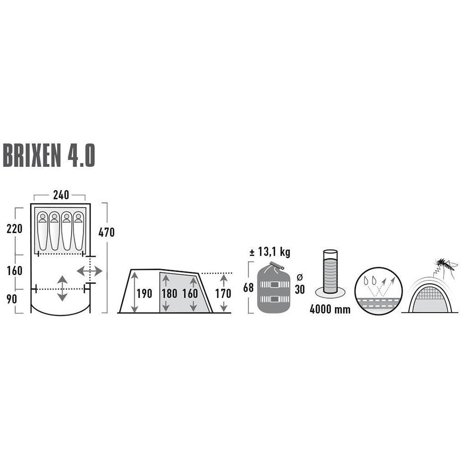 High Peak Cort Brixen 4.0 11815