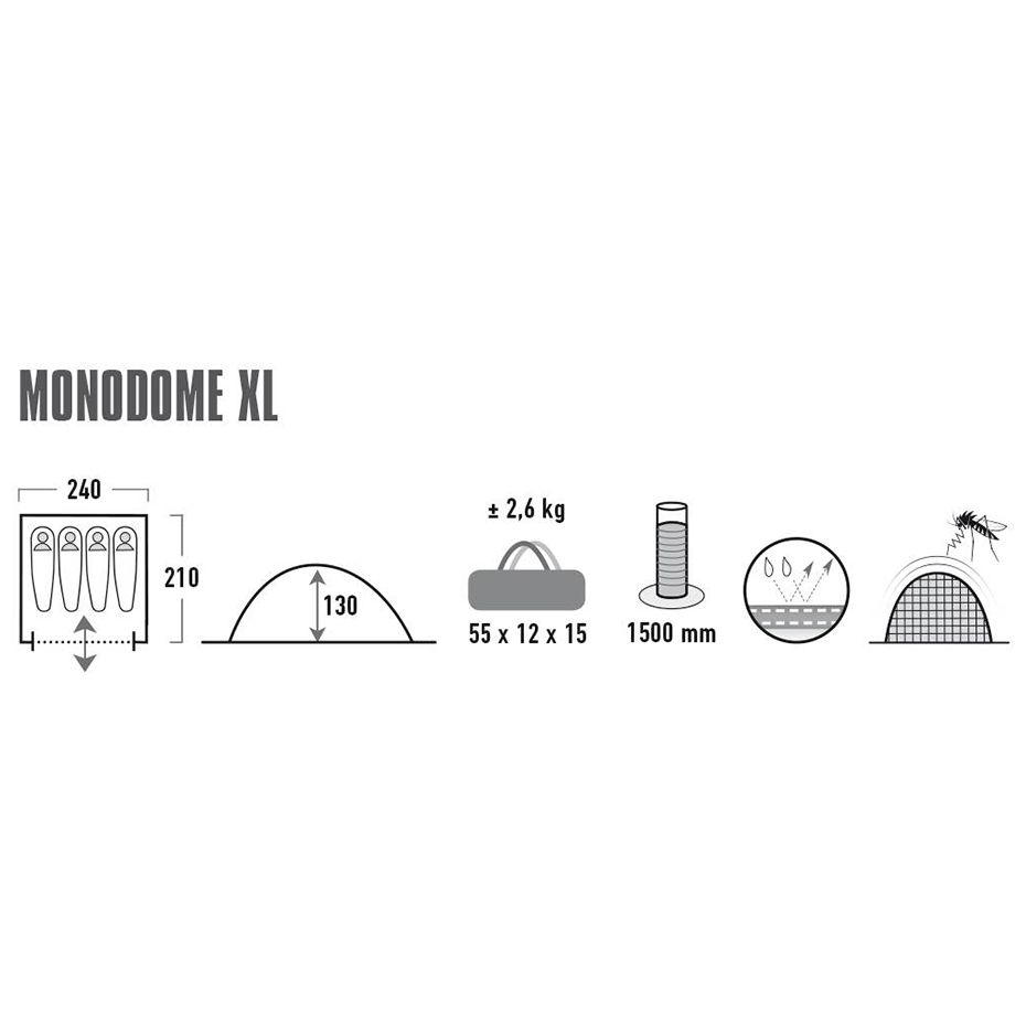 High Peak Cort Monodome 4 10310