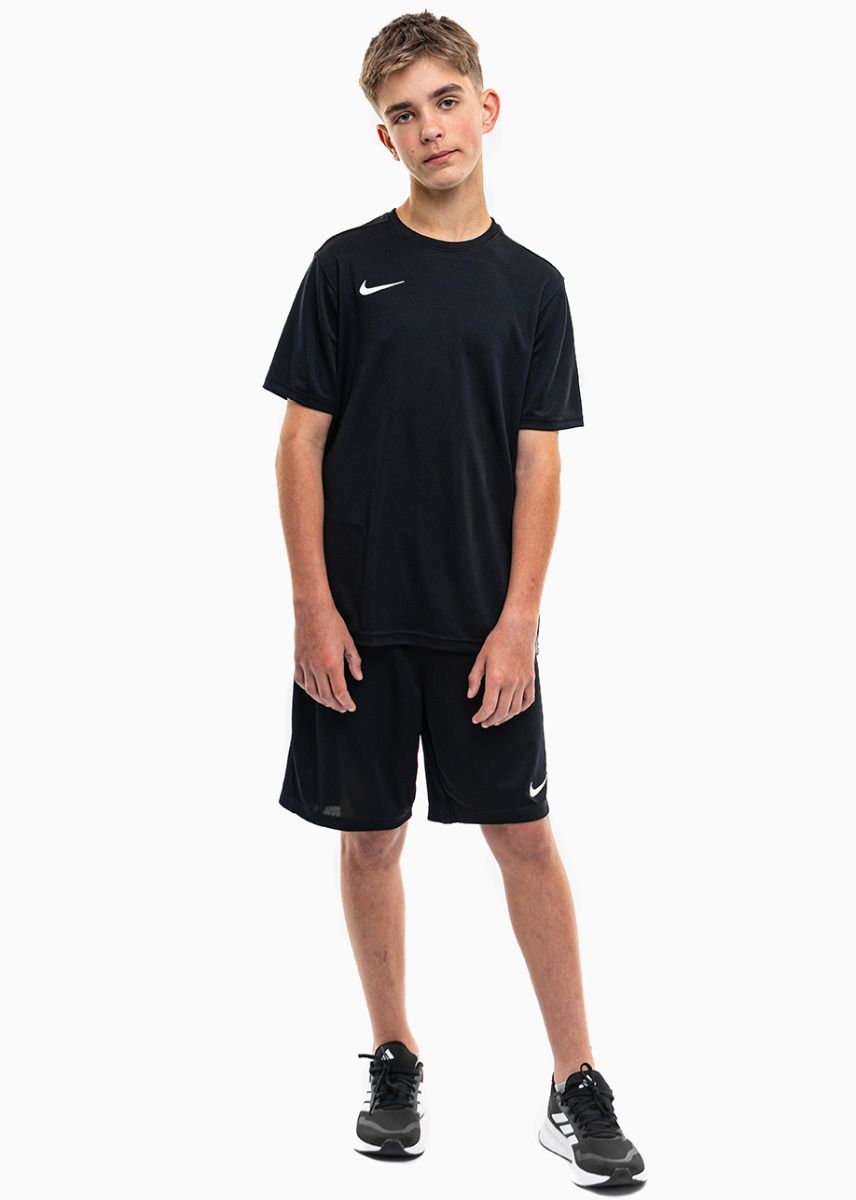 Nike Set de sport pentru copii Tricou Pantaloni scurți Dry Park VII JSY SS BV6741 010/BV6865 010 Nike Set de sport pentru copii Tricou Pantaloni scurți Dry Park VII JSY SS BV6741 010/BV6865 010