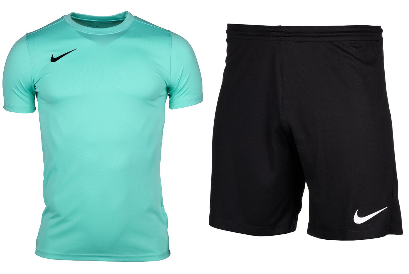 Nike set de sport pentru bărbați Tricou Pantaloni scurți Dry Park VII JSY SS BV6708 354/BV6855 010