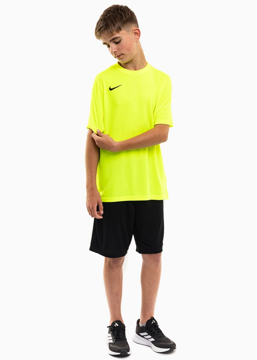 Nike Set de sport pentru copii Tricou Pantaloni scurți Dry Park VII JSY SS BV6741 702/BV6865 010 Nike Set de sport pentru copii Tricou Pantaloni scurți Dry Park VII JSY SS BV6741 702/BV6865 010