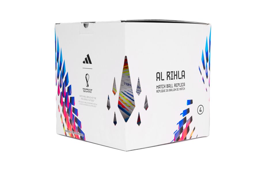 adidas minge de fotbal Al Rihla League box r.4 H57782 adidas minge de fotbal Al Rihla League box r.4 H57782