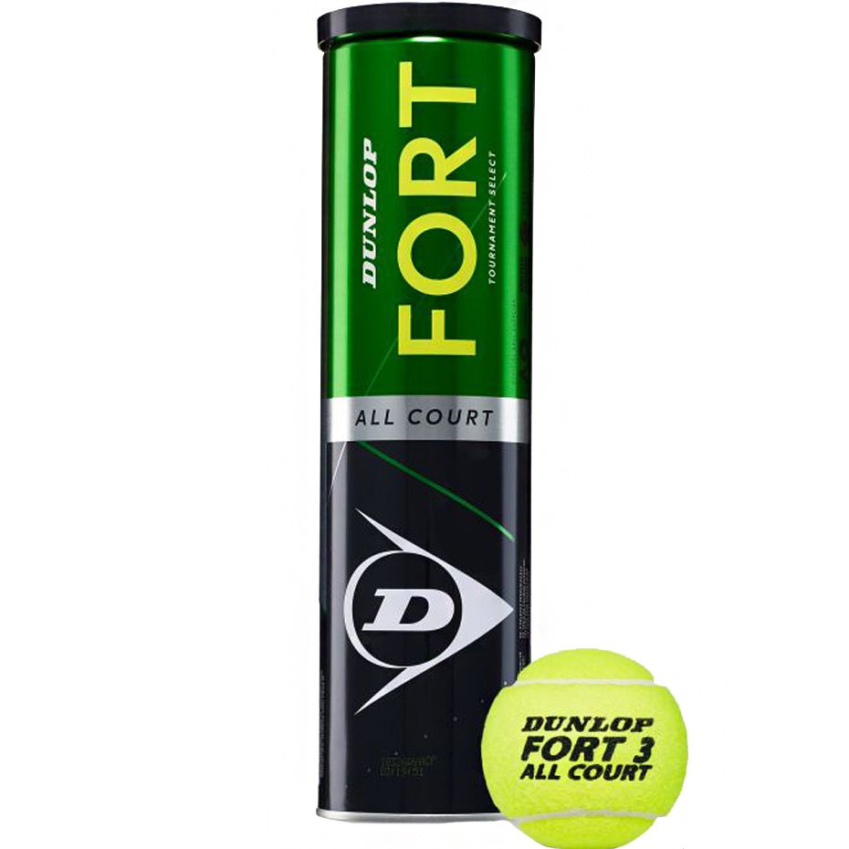 Dunlop Mingi de tenis 4pcs Fort All Court Tournament Select