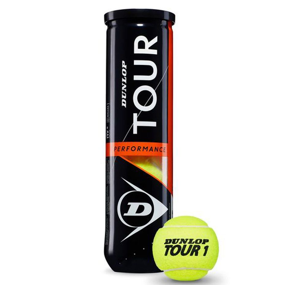 Dunlop Mingi de tenis 4pcs Pro Tour Performance