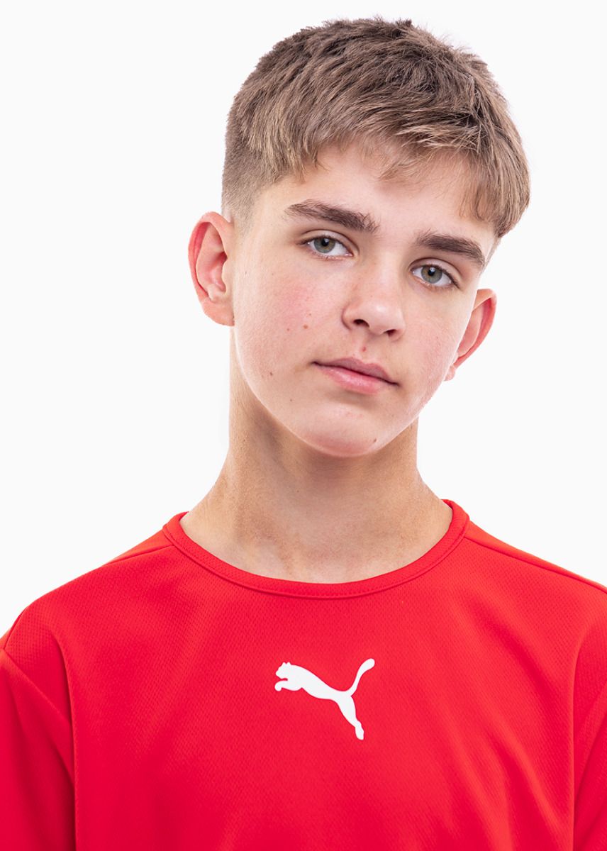 PUMA Set de sport pentru copii Tricou Pantaloni scurți teamRISE Jersey Jr 704938 01/704943 04 PUMA Set de sport pentru copii Tricou Pantaloni scurți teamRISE Jersey Jr 704938 01/704943 04