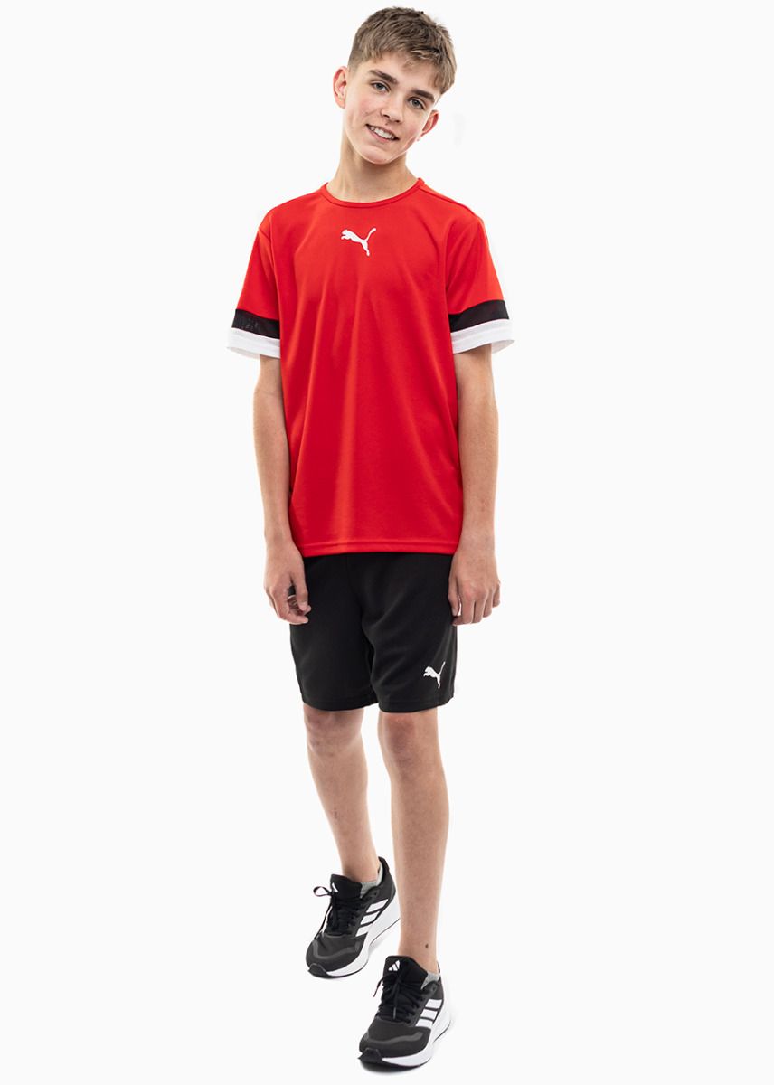 PUMA Set de sport pentru copii Tricou Pantaloni scurți teamRISE Jersey Jr 704938 01/704943 04 PUMA Set de sport pentru copii Tricou Pantaloni scurți teamRISE Jersey Jr 704938 01/704943 04
