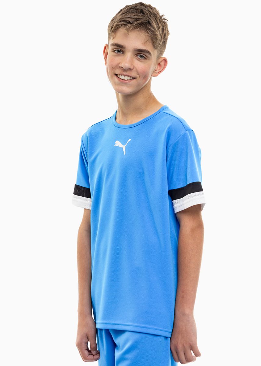 PUMA Set de sport pentru copii Tricou Pantaloni scurți teamRISE Jersey Jr 704938 02/704943 02 PUMA Set de sport pentru copii Tricou Pantaloni scurți teamRISE Jersey Jr 704938 02/704943 02