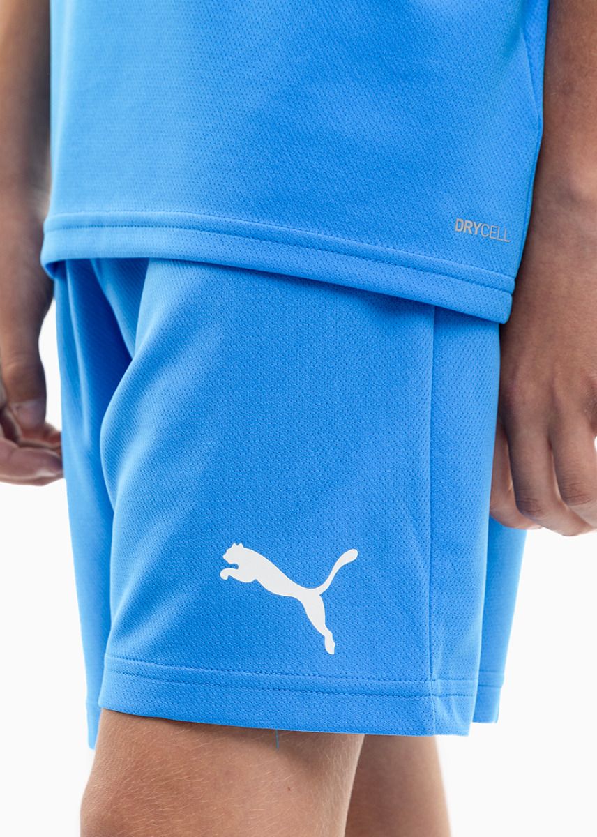PUMA Set de sport pentru copii Tricou Pantaloni scurți teamRISE Jersey Jr 704938 02/704943 02 PUMA Set de sport pentru copii Tricou Pantaloni scurți teamRISE Jersey Jr 704938 02/704943 02
