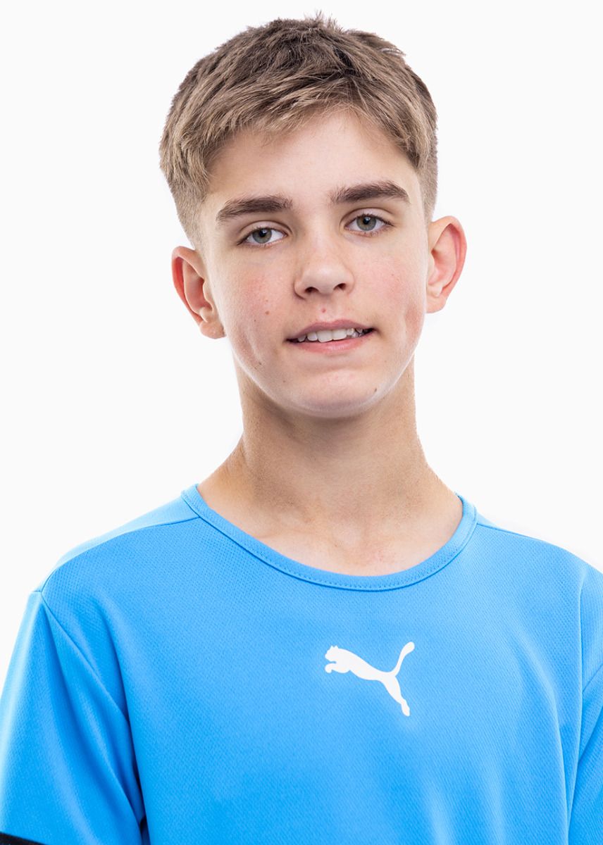 PUMA Set de sport pentru copii Tricou Pantaloni scurți teamRISE Jersey Jr 704938 02/704943 04 PUMA Set de sport pentru copii Tricou Pantaloni scurți teamRISE Jersey Jr 704938 02/704943 04