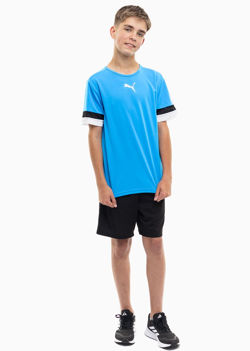 PUMA Set de sport pentru copii Tricou Pantaloni scurți teamRISE Jersey Jr 704938 02/704943 04 PUMA Set de sport pentru copii Tricou Pantaloni scurți teamRISE Jersey Jr 704938 02/704943 04