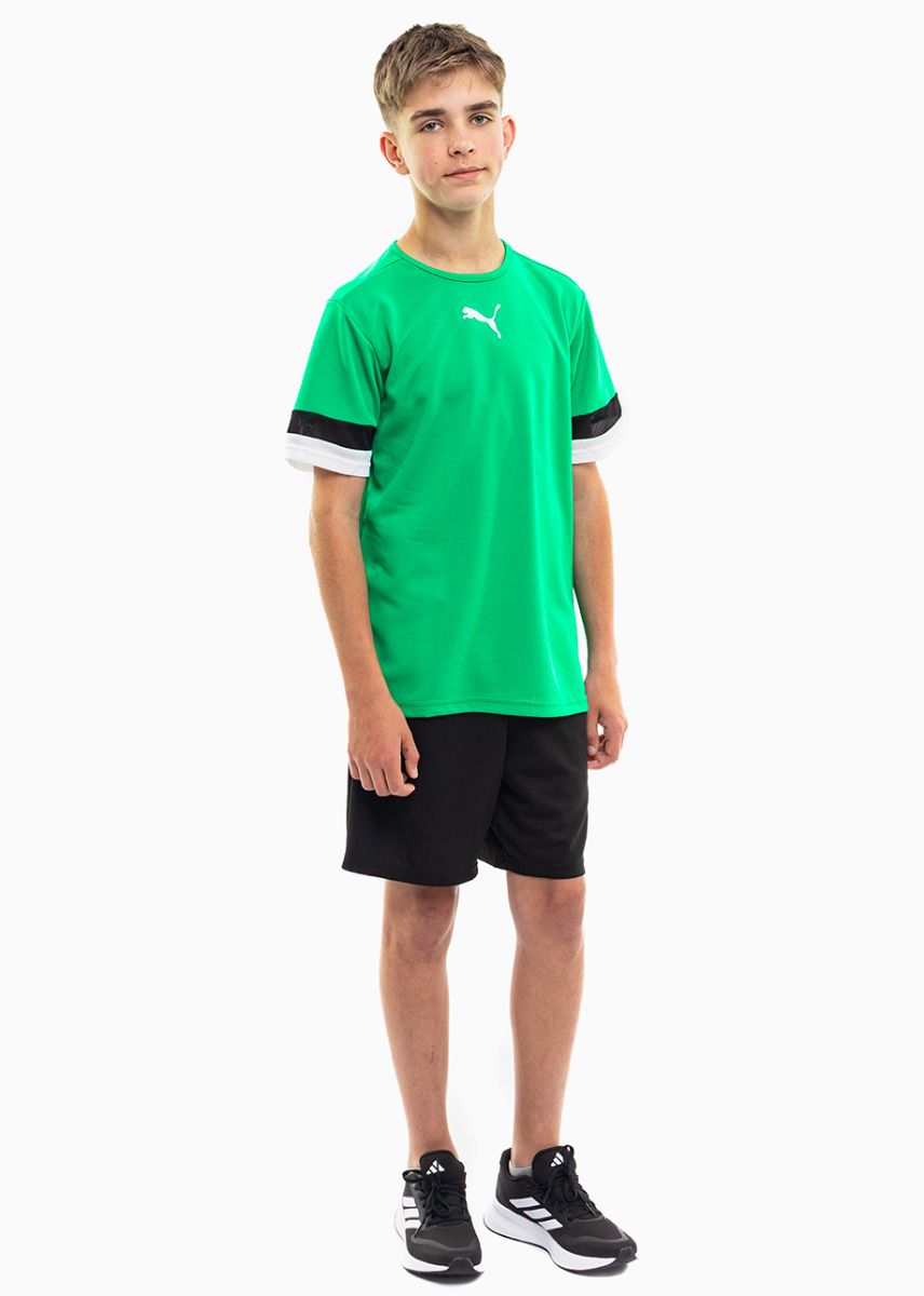 PUMA Set de sport pentru copii Tricou Pantaloni scurți teamRISE Jersey Jr 704938 05/704943 04 PUMA Set de sport pentru copii Tricou Pantaloni scurți teamRISE Jersey Jr 704938 05/704943 04