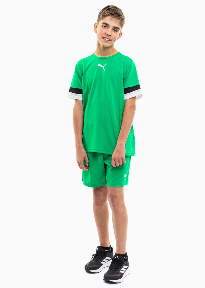 PUMA Set de sport pentru copii Tricou Pantaloni scurți teamRISE Jersey Jr 704938 05/704943 05 PUMA Set de sport pentru copii Tricou Pantaloni scurți teamRISE Jersey Jr 704938 05/704943 05