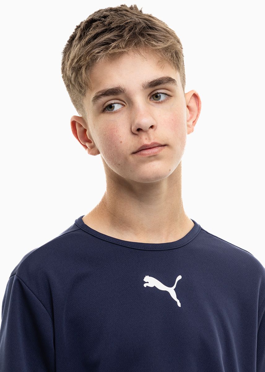 PUMA Set de sport pentru copii Tricou Pantaloni scurți teamRISE Jersey Jr 704938 06/704943 06 PUMA Set de sport pentru copii Tricou Pantaloni scurți teamRISE Jersey Jr 704938 06/704943 06