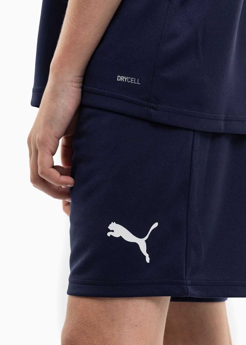PUMA Set de sport pentru copii Tricou Pantaloni scurți teamRISE Jersey Jr 704938 06/704943 06 PUMA Set de sport pentru copii Tricou Pantaloni scurți teamRISE Jersey Jr 704938 06/704943 06
