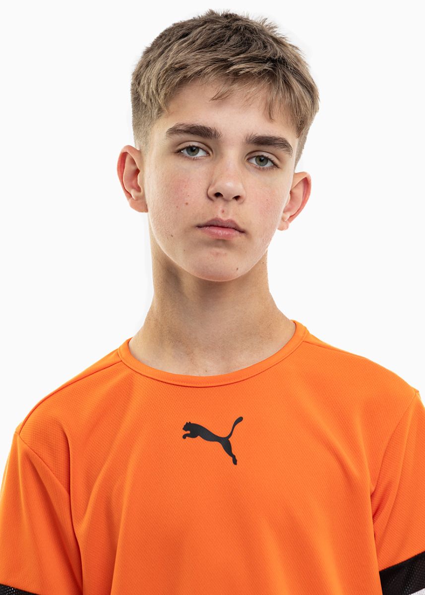 PUMA Set de sport pentru copii Tricou Pantaloni scurți teamRISE Jersey Jr 704938 08/704943 04 PUMA Set de sport pentru copii Tricou Pantaloni scurți teamRISE Jersey Jr 704938 08/704943 04