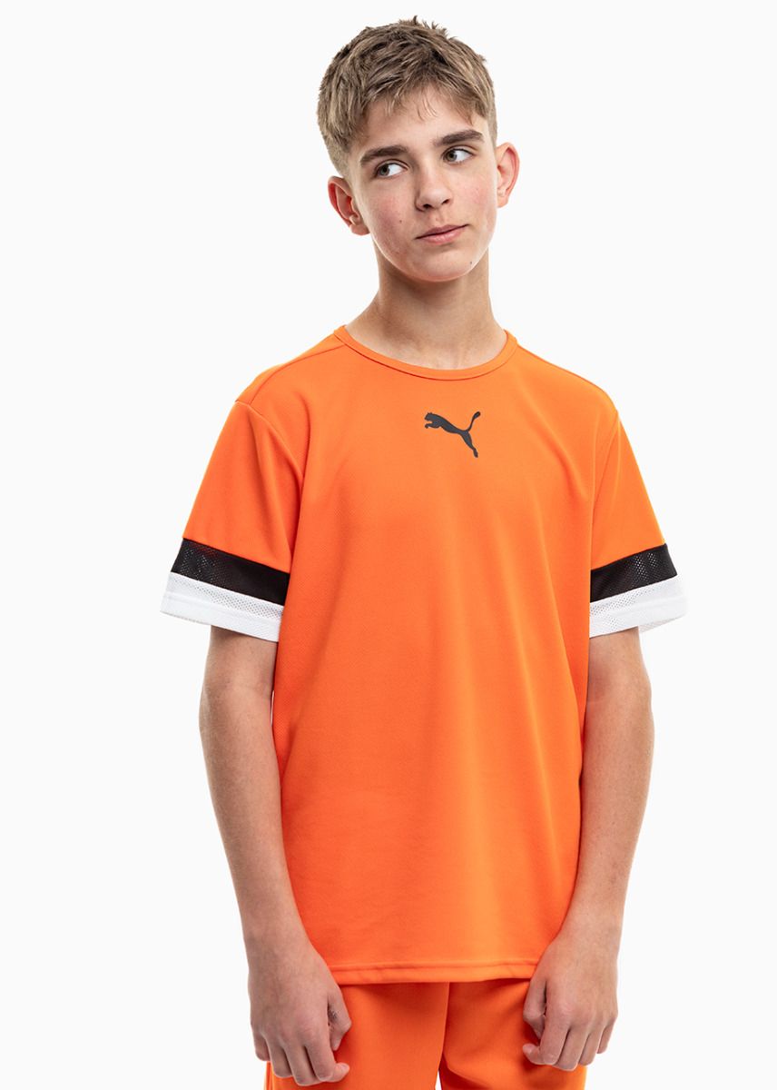 PUMA Set de sport pentru copii Tricou Pantaloni scurți teamRISE Jersey Jr 704938 08/704943 08 PUMA Set de sport pentru copii Tricou Pantaloni scurți teamRISE Jersey Jr 704938 08/704943 08