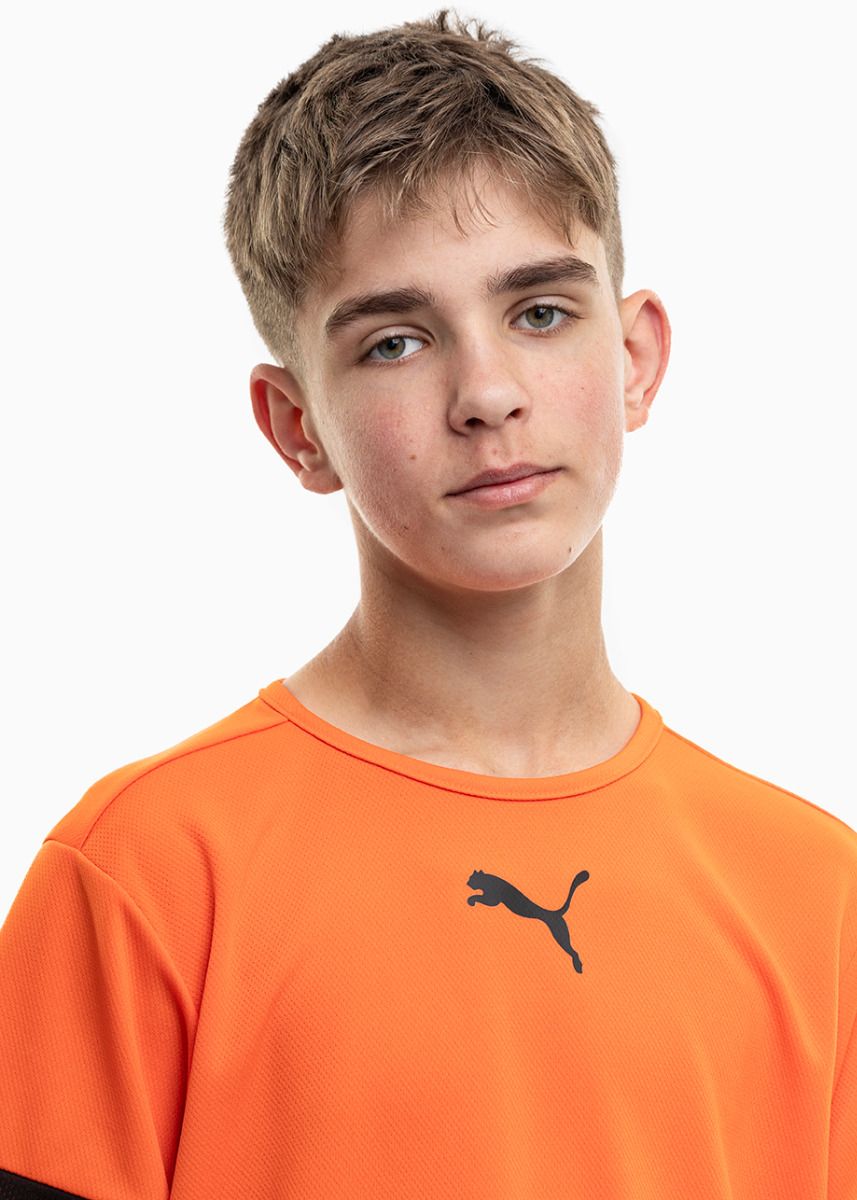 PUMA Set de sport pentru copii Tricou Pantaloni scurți teamRISE Jersey Jr 704938 08/704943 08 PUMA Set de sport pentru copii Tricou Pantaloni scurți teamRISE Jersey Jr 704938 08/704943 08
