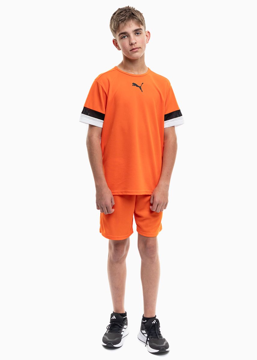 PUMA Set de sport pentru copii Tricou Pantaloni scurți teamRISE Jersey Jr 704938 08/704943 08 PUMA Set de sport pentru copii Tricou Pantaloni scurți teamRISE Jersey Jr 704938 08/704943 08