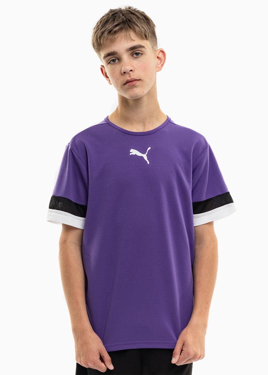 PUMA Set de sport pentru copii Tricou Pantaloni scurți teamRISE Jersey Jr 704938 10/704943 04 PUMA Set de sport pentru copii Tricou Pantaloni scurți teamRISE Jersey Jr 704938 10/704943 04