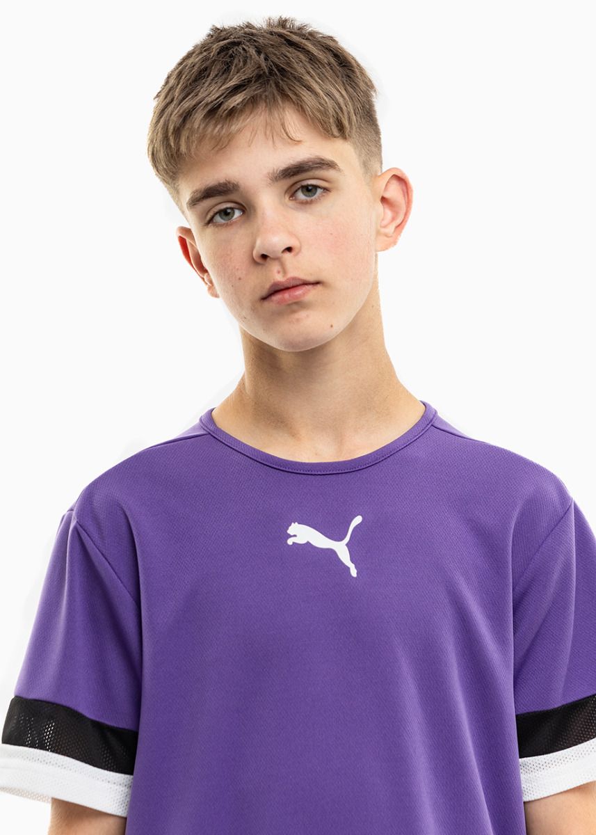PUMA Set de sport pentru copii Tricou Pantaloni scurți teamRISE Jersey Jr 704938 10/704943 04 PUMA Set de sport pentru copii Tricou Pantaloni scurți teamRISE Jersey Jr 704938 10/704943 04