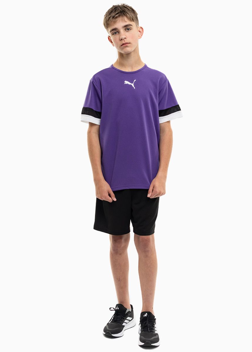 PUMA Set de sport pentru copii Tricou Pantaloni scurți teamRISE Jersey Jr 704938 10/704943 04 PUMA Set de sport pentru copii Tricou Pantaloni scurți teamRISE Jersey Jr 704938 10/704943 04