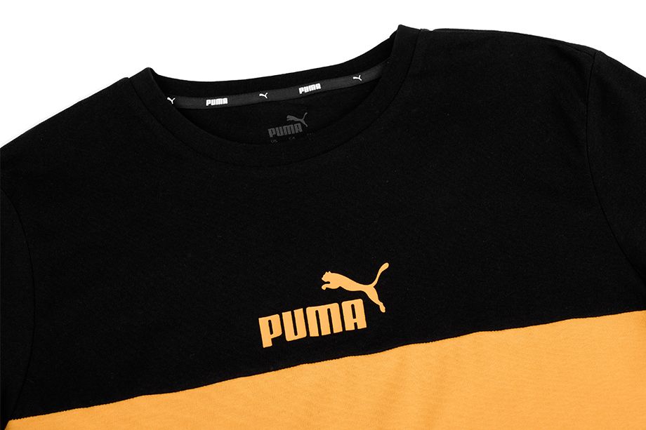 PUMA Tricou Bărbați ESS+ Colorblock Tee 586908 56 PUMA Tricou Bărbați ESS+ Colorblock Tee 586908 56