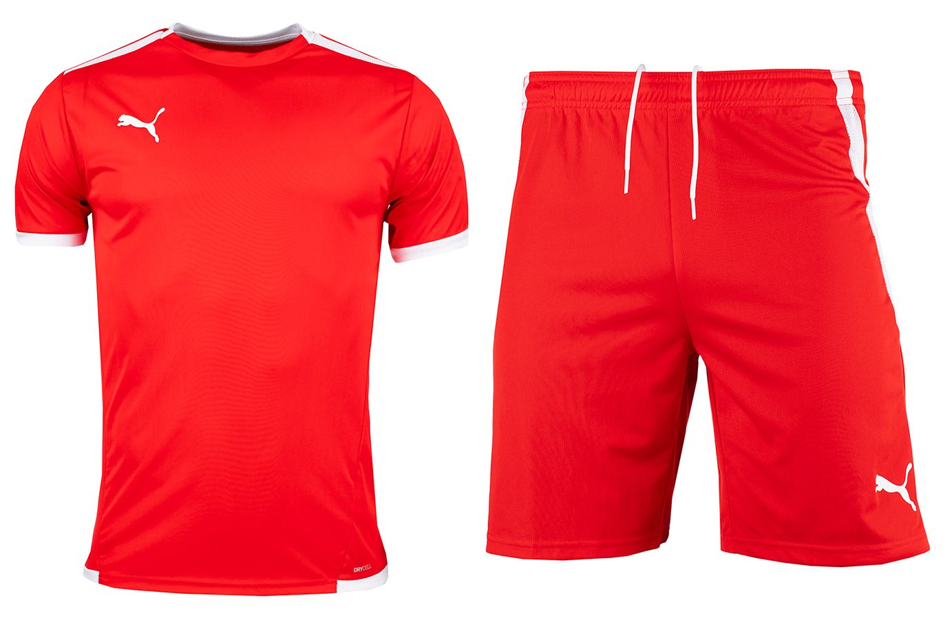 PUMA Set de sport pentru bărbați Tricou Pantaloni scurți teamLIGA Jersey 704917 01/704924 01