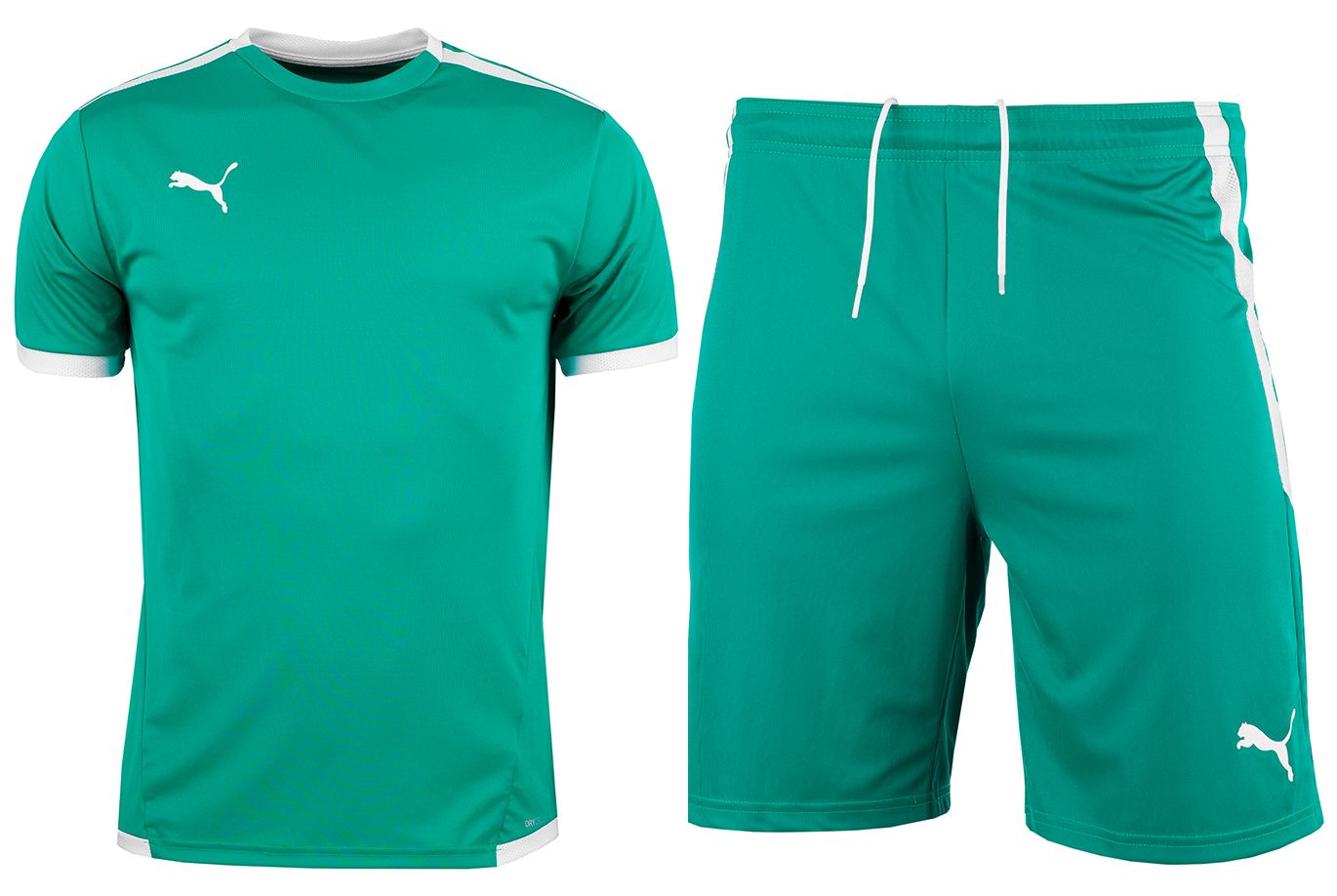 PUMA Set de sport pentru bărbați Tricou Pantaloni scurți teamLIGA Jersey 704917 05/704924 05