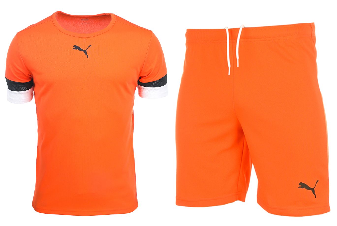 PUMA Set de sport pentru bărbați Tricou Pantaloni scurți teamRISE Jersey 704932 08/704942 08