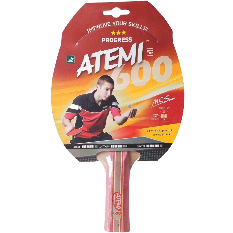 Atemi Racheta de tenis de masa New 600 anatomical