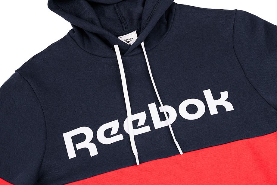 Reebok Hanorac pentru bărbați TE Linear Logo OTH Hoodie FU3114 Reebok Hanorac pentru bărbați TE Linear Logo OTH Hoodie FU3114