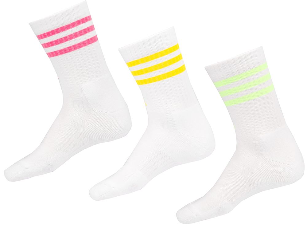 adidas Șosete 3-Stripes Cushioned Crew Socks 3P IP2638