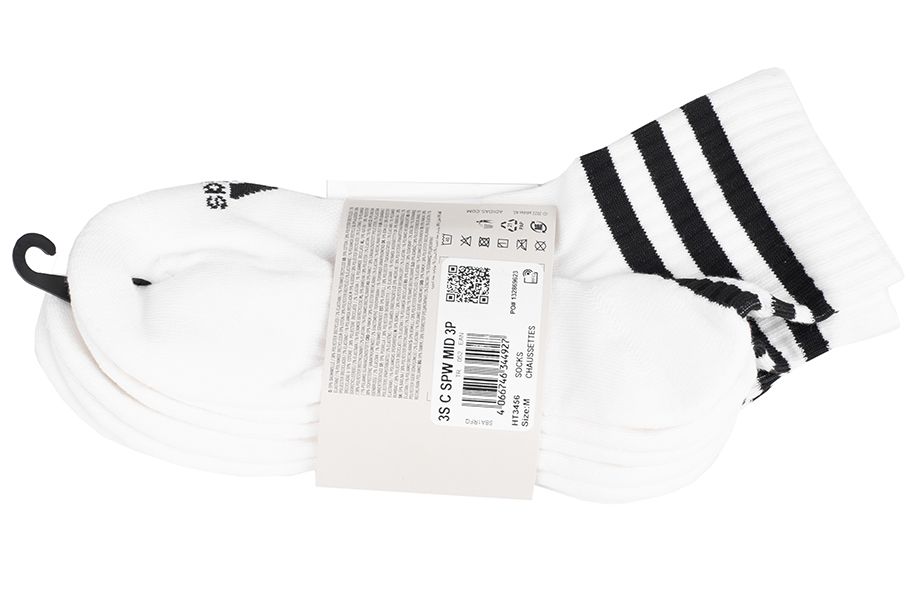 adidas Șosete 3-Stripes Cushioned Sportswear Mid-Cut Socks 3P HT3456