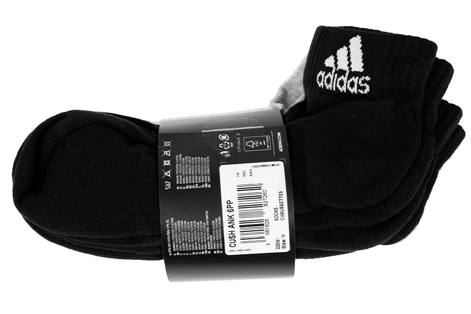 adidas Șosete Cushioned Ankle Socks 6PP DZ9361