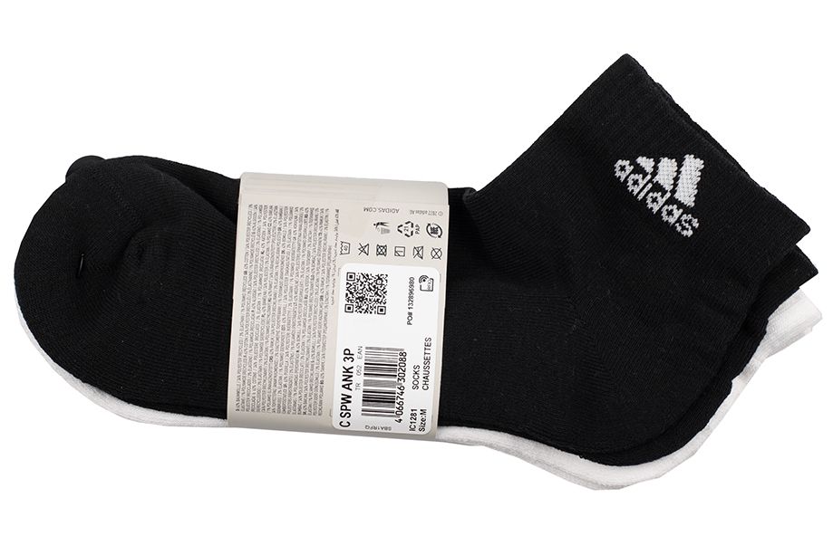 adidas Șosete Cushioned Sportswear Ankle Socks 3P IC1281