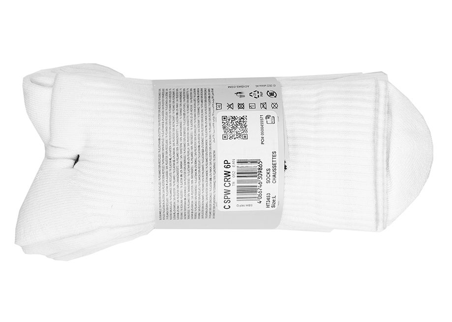 adidas Șosete Cushioned Sportswear Crew Socks 6-Pack HT3453 adidas Șosete Cushioned Sportswear Crew Socks 6-Pack HT3453