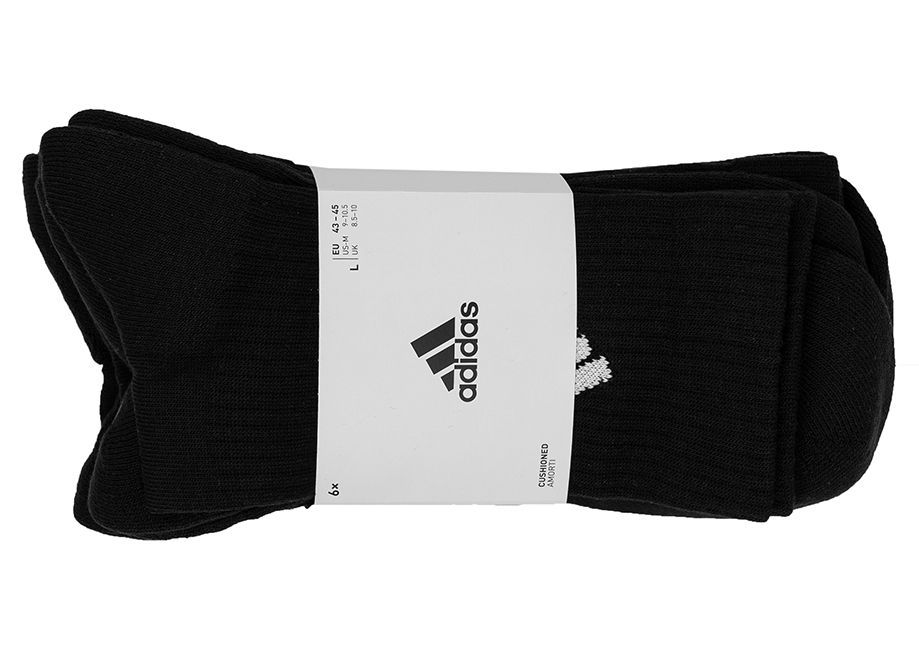 adidas Șosete Cushioned Sportswear Crew Socks 6-Pack IC1316 adidas Șosete Cushioned Sportswear Crew Socks 6-Pack IC1316