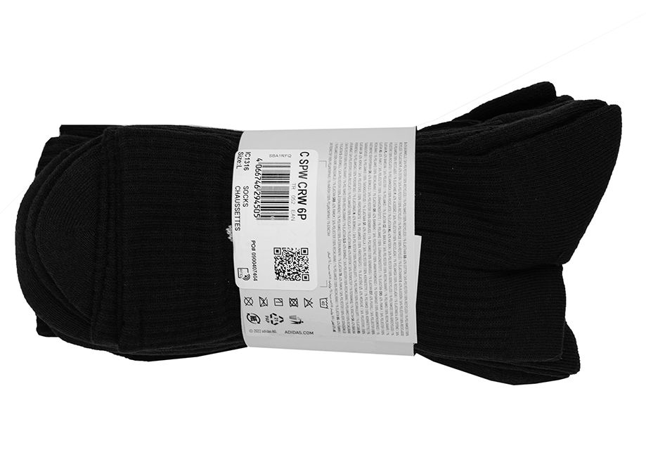 adidas Șosete Cushioned Sportswear Crew Socks 6-Pack IC1316 adidas Șosete Cushioned Sportswear Crew Socks 6-Pack IC1316