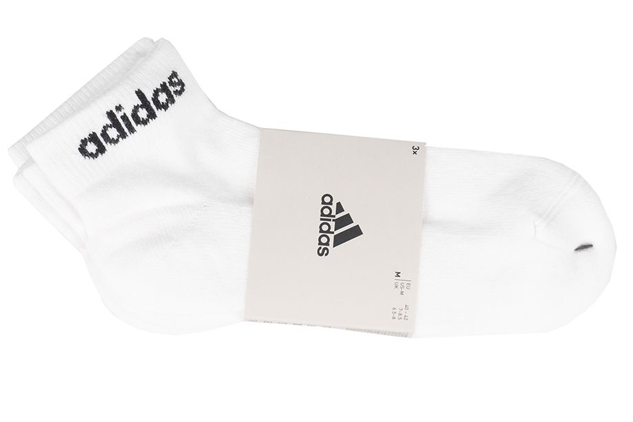 adidas Șosete Linear Ankle Socks Cushioned Socks 3p HT3457