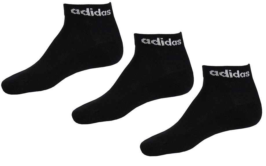 adidas Șosete Linear Ankle Socks Cushioned Socks 3p IC1303