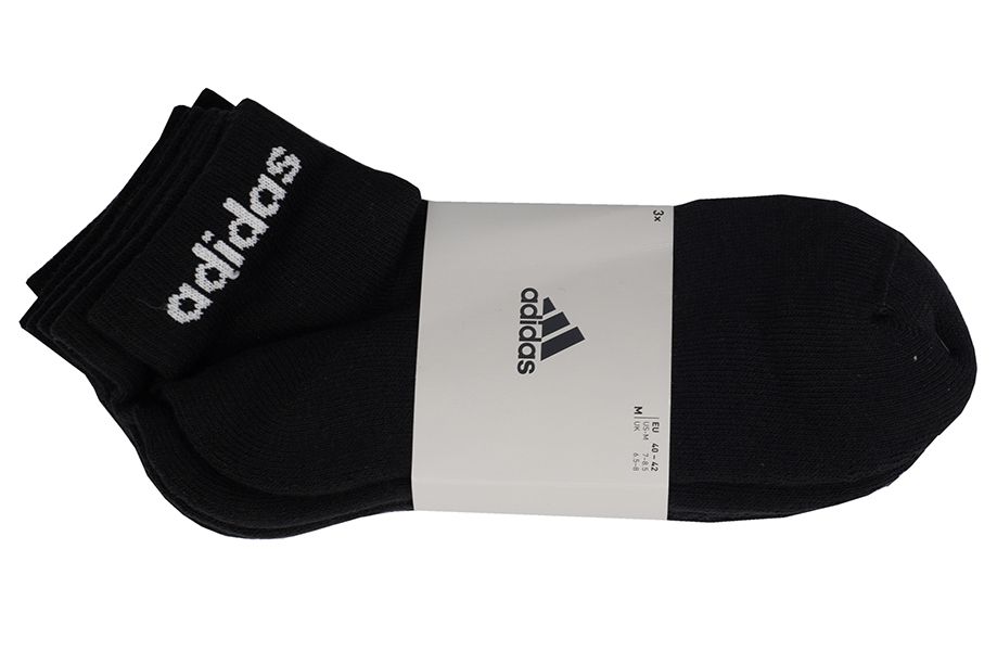 adidas Șosete Linear Ankle Socks Cushioned Socks 3p IC1303