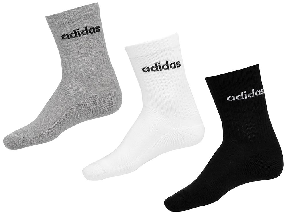 adidas Șosete Linear Crew Cushioned Socks 3P IC1302