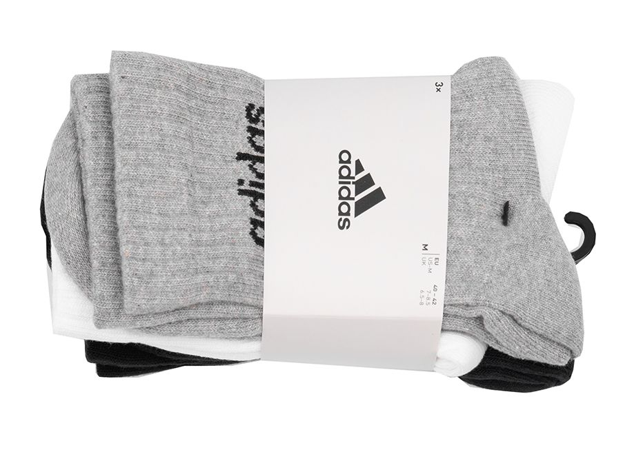 adidas Șosete Linear Crew Cushioned Socks 3P IC1302