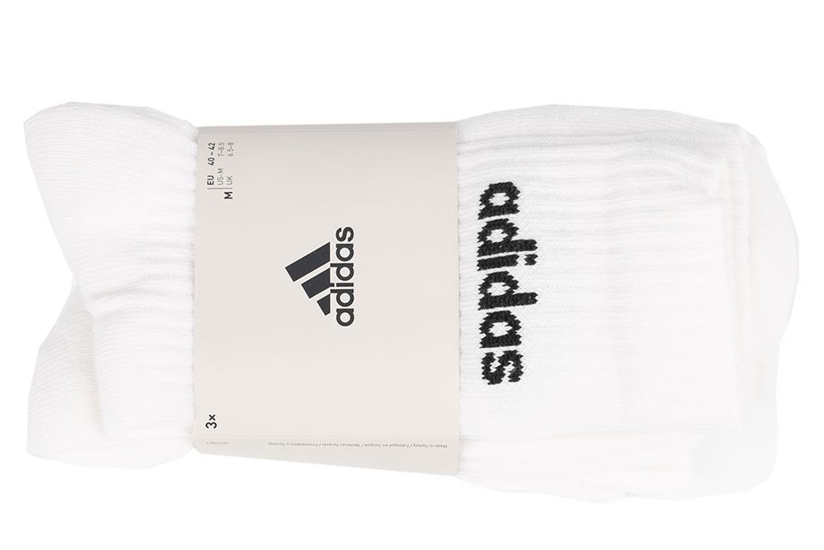 adidas Șosete Linear Crew Cushioned Socks 3P HT3455