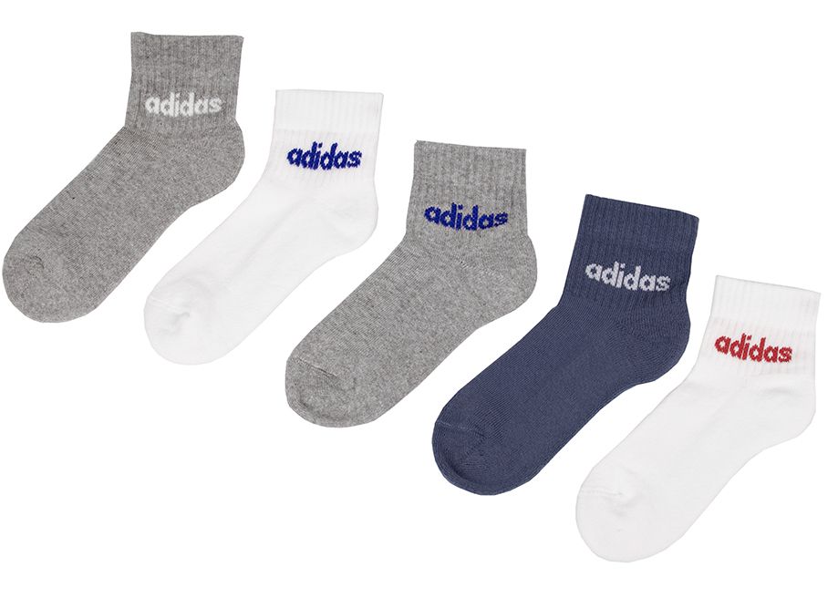 adidas Șosete pentru copii Linear Ankle Kids 5p IR8230