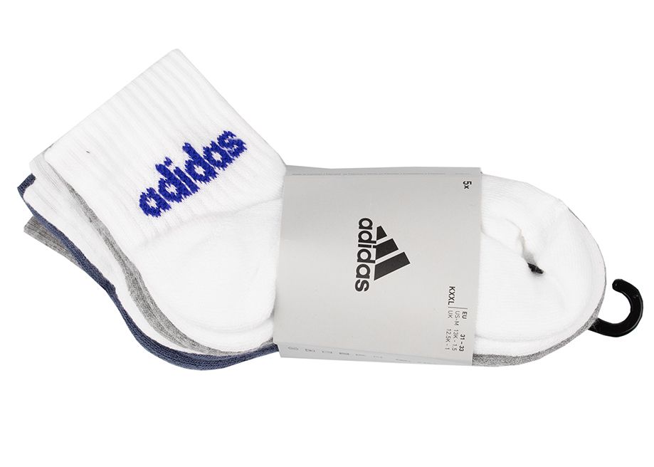 adidas Șosete pentru copii Linear Ankle Kids 5p IR8230