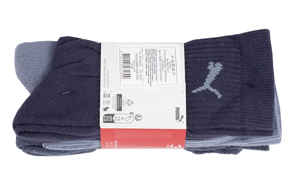 PUMA Șosete pentru copii Sport Junior 3P 907958 06 PUMA Șosete pentru copii Sport Junior 3P 907958 06
