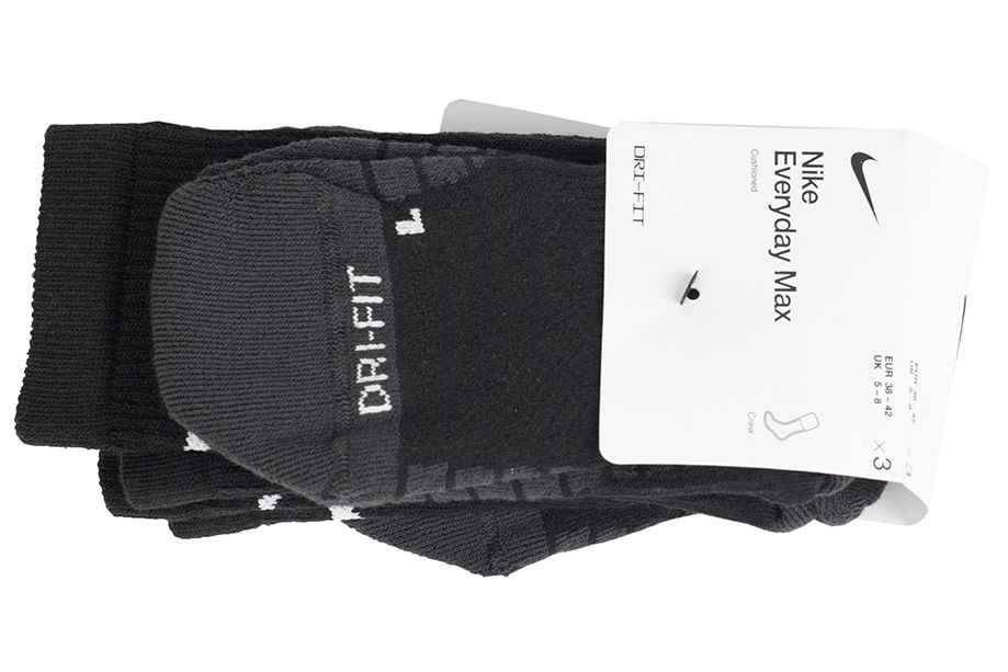 Nike Șosete U EVRY Max Cush Crew 3P SX5547 010 Nike Șosete U EVRY Max Cush Crew 3P SX5547 010