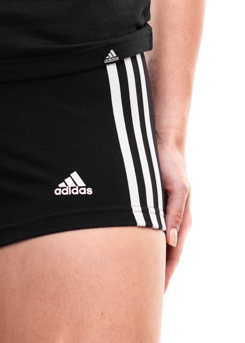 adidas Șorturi de damă Essentials 3-Stripes Single Jersey Booty IC0757